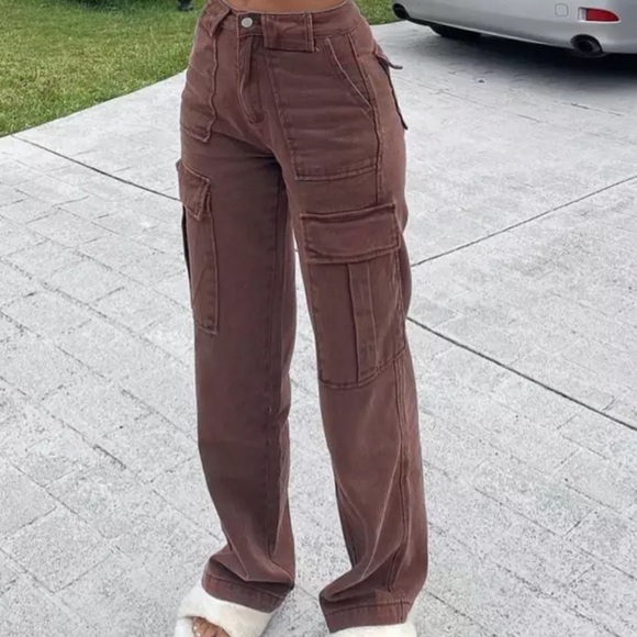 Brown baggy pant - Picture 1 of 3